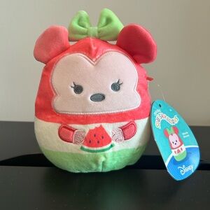 Disney Minnie Mouse Watermelon Scented Squishmallow 8”